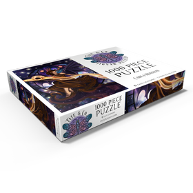 Alternative Darstellung des Puzzle-Motivs Umarmung der Leere - Carla Morrow – Puzzleteile: 1000