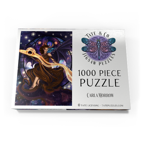 Darstellung des Puzzle Motivs Umarmung der Leere - Carla Morrow Void’s Embrace - Carla Morrow 1000 Puzzle Schachtel Ansicht3