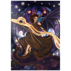 Darstellung des Puzzle-Motivs Umarmung der Leere - Carla Morrow – Puzzleteile: 1000
