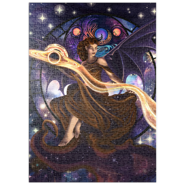 Darstellung des Puzzle Motivs puzzleplate Void’s Embrace - Carla Morrow 500 Puzzle