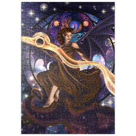 Darstellung des Puzzle Motivs Umarmung der Leere - Carla Morrow - Puzzleteile: 500