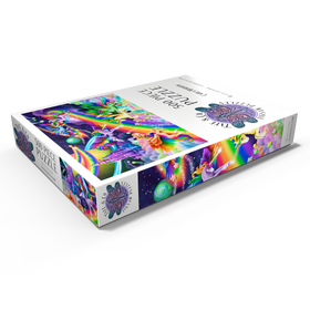 Darstellung des Puzzle Motivs Rainbow Dreams Unicorns - Carla Morrow - Puzzleteile: 500