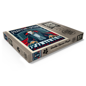 Darstellung des Puzzle Motivs Das Phantom der Oper: Gaston Laroux, Vintage Poster - Puzzleteile: 200