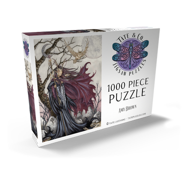 Darstellung des Puzzle Motivs Dark Elf Gothic – Amy Brown 1000 Puzzle Schachtel Ansicht2