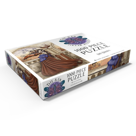 Darstellung des Puzzle Motivs Feen-Segen der Morgendämmerung – Amy Brown - Puzzleteile: 1000