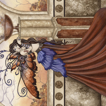 Darstellung des Puzzle Motivs Dawn Blessing Fairy – Amy Brown 1000 Puzzle 3D Modell