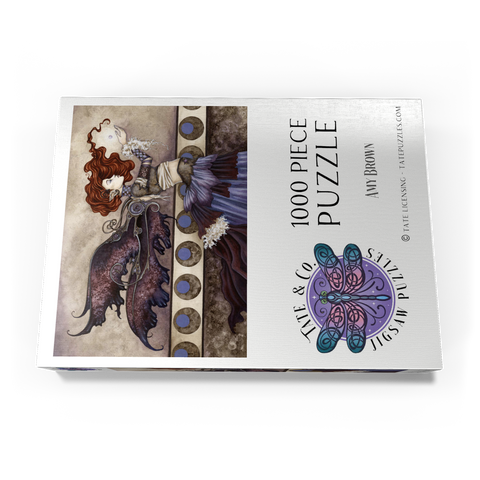 Darstellung des Puzzle Motivs Eine einzigartige Wunschfee – Amy Brown A Singular Wish Fairy – Amy Brown 1000 Puzzle Schachtel Ansicht3