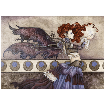 Darstellung des Puzzle Motivs puzzleplate A Singular Wish Fairy – Amy Brown 1000 Puzzle