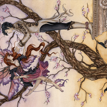 Darstellung des Puzzle Motivs Temptations Romance – Amy Brown 1000 Puzzle 3D Modell