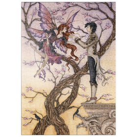 Darstellung des Puzzle Motivs Verlockungen der Romantik – Amy Brown - Puzzleteile: 500