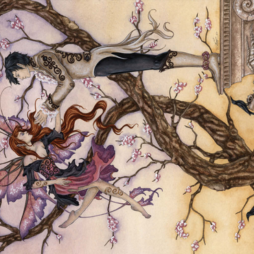 Darstellung des Puzzle Motivs Temptations Romance – Amy Brown 500 Puzzle 3D Modell