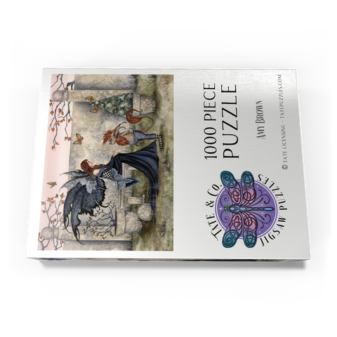Darstellung des Puzzle Motivs Gossip Fairy – Amy Brown Gossip Fairy – Amy Brown 1000 Puzzle Schachtel Ansicht3