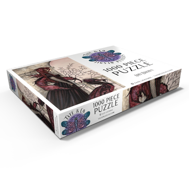 Darstellung des Puzzle Motivs A Faery And Her Pet Dragon – Amy Brown 1000 Puzzle Schachtel Ansicht1