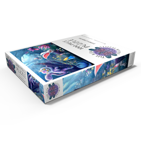 Alternative Darstellung des Puzzle-Motivs Alice im Wunderland & Cheshire-Katze - Anthony Christou – Puzzleteile: 1000