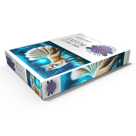 Darstellung des Puzzle Motivs Kitsune Japanischer Fuchs - Anthony Christou - Puzzleteile: 500