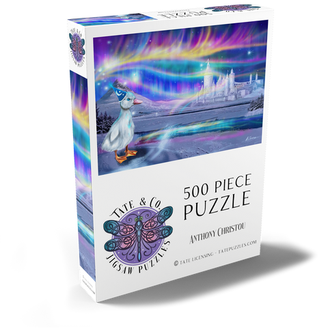 Darstellung des Puzzle Motivs Quacker Jack's Duck Aurora - Anthony Christou Quacker Jack's Duck Aurora -Anthony Christou 500 Puzzle Schachtel Ansicht2