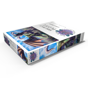 Alternative Darstellung des Puzzle-Motivs Stier-Drachen-Tierkreiszeichen - Anthony Christou – Puzzleteile: 1000