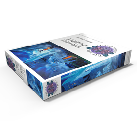 Alternative Darstellung des Puzzle-Motivs Ozean-Traumlandschaft Nerostrios Landschaft - Anthony Christou – Puzzleteile: 1000