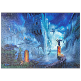 Darstellung des Puzzle Motivs Ozean-Traumlandschaft Nerostrios Landschaft - Anthony Christou - Puzzleteile: 500