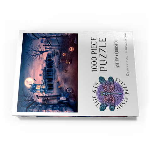 Darstellung des Puzzle Motivs Halloween-Horror-Spukhaus Madness - Anthony Christou Halloween Horror Manor of Madness Haunted House - Anthony Christou 1000 Puzzle Schachtel Ansicht3
