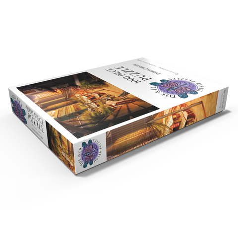 Darstellung des Puzzle Motivs Cyberpunk-Märkte in Tokio, Japan - Anthony Christou Cyberpunk Tokyo Markets Japan - Anthony Christou 1000 Puzzle Schachtel Ansicht1