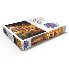 Darstellung des Puzzle Motivs Cyberpunk-Märkte in Tokio, Japan - Anthony Christou - Puzzleteile: 1000