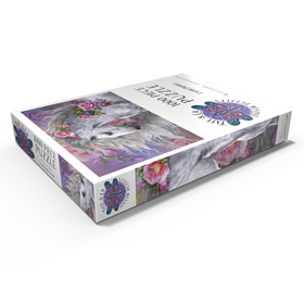 Alternative Darstellung des Puzzle-Motivs Summer Rose Horse - Laurie Prindle – Puzzleteile: 1000
