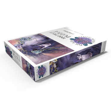 Darstellung des Puzzle Motivs Spring Blossom Horse - Laurie Prindle 1000 Puzzle Schachtel Ansicht1