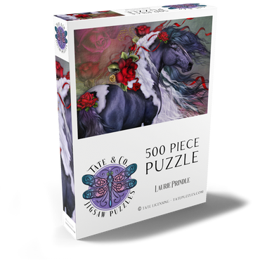 Darstellung des Puzzle Motivs Gypsy Rose Horse - Laurie Prindle 500 Puzzle Schachtel Ansicht2