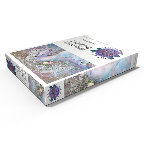 Darstellung des Puzzle Motivs Frühlings-Tagundnachtgleiche Pferd - Laurie Prindle Spring Equinox Horse - Laurie Prindle 1000 Puzzle Schachtel Ansicht1