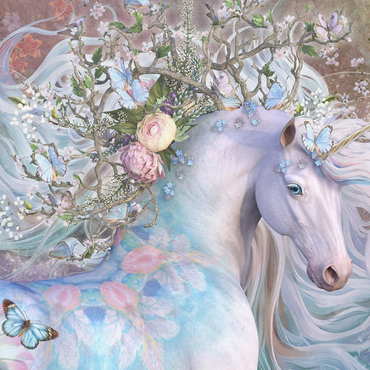 Darstellung des Puzzle Motivs Spring Equinox Horse - Laurie Prindle 1000 Puzzle 3D Modell