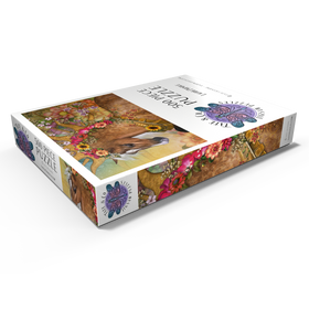 Darstellung des Puzzle Motivs Sommer-Sonnenpferd - Laurie Prindle - Puzzleteile: 500