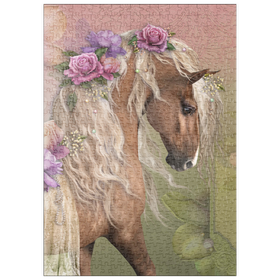 Darstellung des Puzzle Motivs Schönes Pferd - Laurie Prindle - Puzzleteile: 500