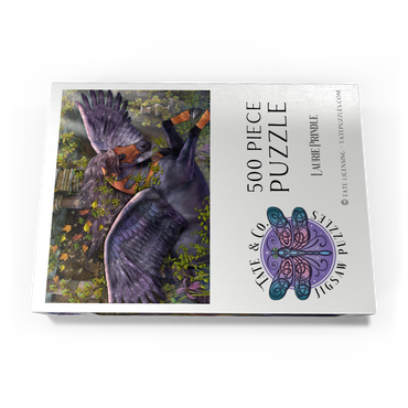 Darstellung des Puzzle Motivs Gwarchodwyr Fantasy Horse - Laurie Prindle 500 Puzzle Schachtel Ansicht3