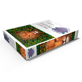 Darstellung des Puzzle Motivs Die Rückkehr des Königs Wildtiere - Laurie Prindle - Puzzleteile: 500