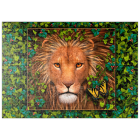 Darstellung des Puzzle-Motivs Die Rückkehr des Königs Wildtiere - Laurie Prindle – Puzzleteile: 500