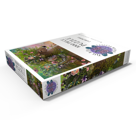 Alternative Darstellung des Puzzle-Motivs Waldgeist: Frühlingspferd - Laurie Prindle – Puzzleteile: 1000