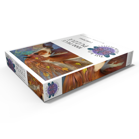 Darstellung des Puzzle Motivs Bernsteinfarbener Herbst - Laurie Prindle - Puzzleteile: 1000