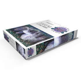 Darstellung des Puzzle Motivs Sacred Grove Unicorn - Laurie Prindle - Puzzleteile: 1000