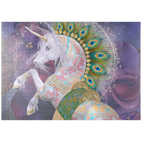 Darstellung des Puzzle-Motivs Soraya Einhorn Laurie Prindle – Puzzleteile: 1000