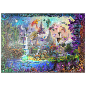 Darstellung des Puzzle Motivs Magical Mythology - Rose Cat Khan - Puzzleteile: 500