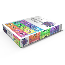 Alternative Darstellung des Puzzle-Motivs Ein Dutzend Regenbogen-Einhörner – Rose Cat Khan – Puzzleteile: 500