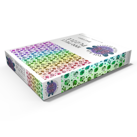 Alternative Darstellung des Puzzle-Motivs Würfel-Kreaturen-Herausforderung – Rose Cat Khan – Puzzleteile: 1000
