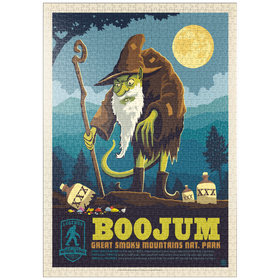 Darstellung des Puzzle-Motivs Legends Of The National Parks: Great Smoky Mountain's Boojum – Puzzleteile: 1000