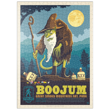 Darstellung des Puzzle Motivs puzzleplate Legends Of The National Parks: Great Smoky Mountain's Boojum 500 Puzzle