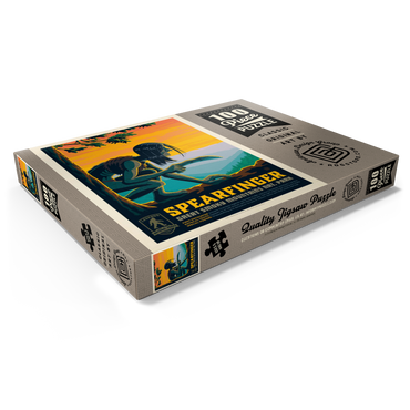 Darstellung des Puzzle Motivs Legends Of The National Parks: Great Smoky Mountain's Spearfinger 100 Puzzle Schachtel Ansicht1