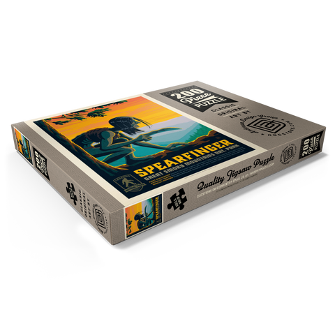 Darstellung des Puzzle Motivs Legends Of The National Parks: Great Smoky Mountain's Spearfinger Legends Of The National Parks: Great Smoky Mountain's Spearfinger 200 Puzzle Schachtel Ansicht1