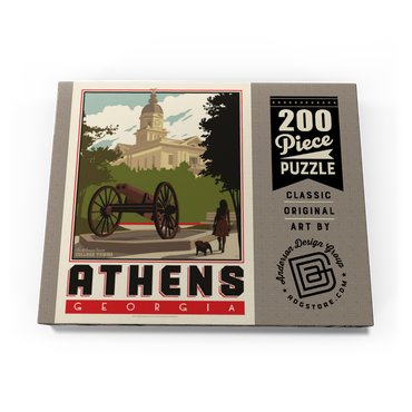 Darstellung des Puzzle Motivs American College Towns: Athens, GA 200 Puzzle Schachtel Ansicht3