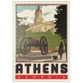 Darstellung des Puzzle Motivs American College Towns: Athens, GA - Puzzleteile: 200