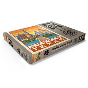 Darstellung des Puzzle Motivs American College Towns: Austin, Texas - Puzzleteile: 200